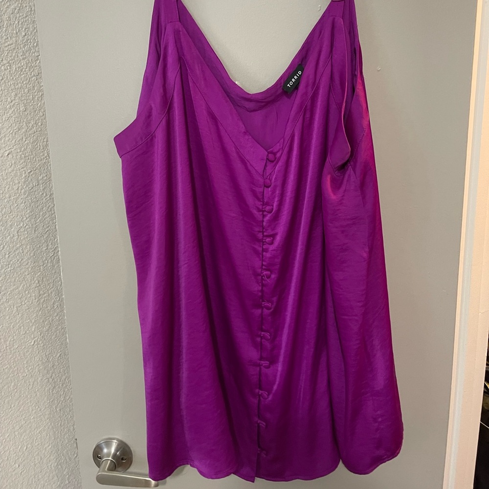 Purple tank from Torrid